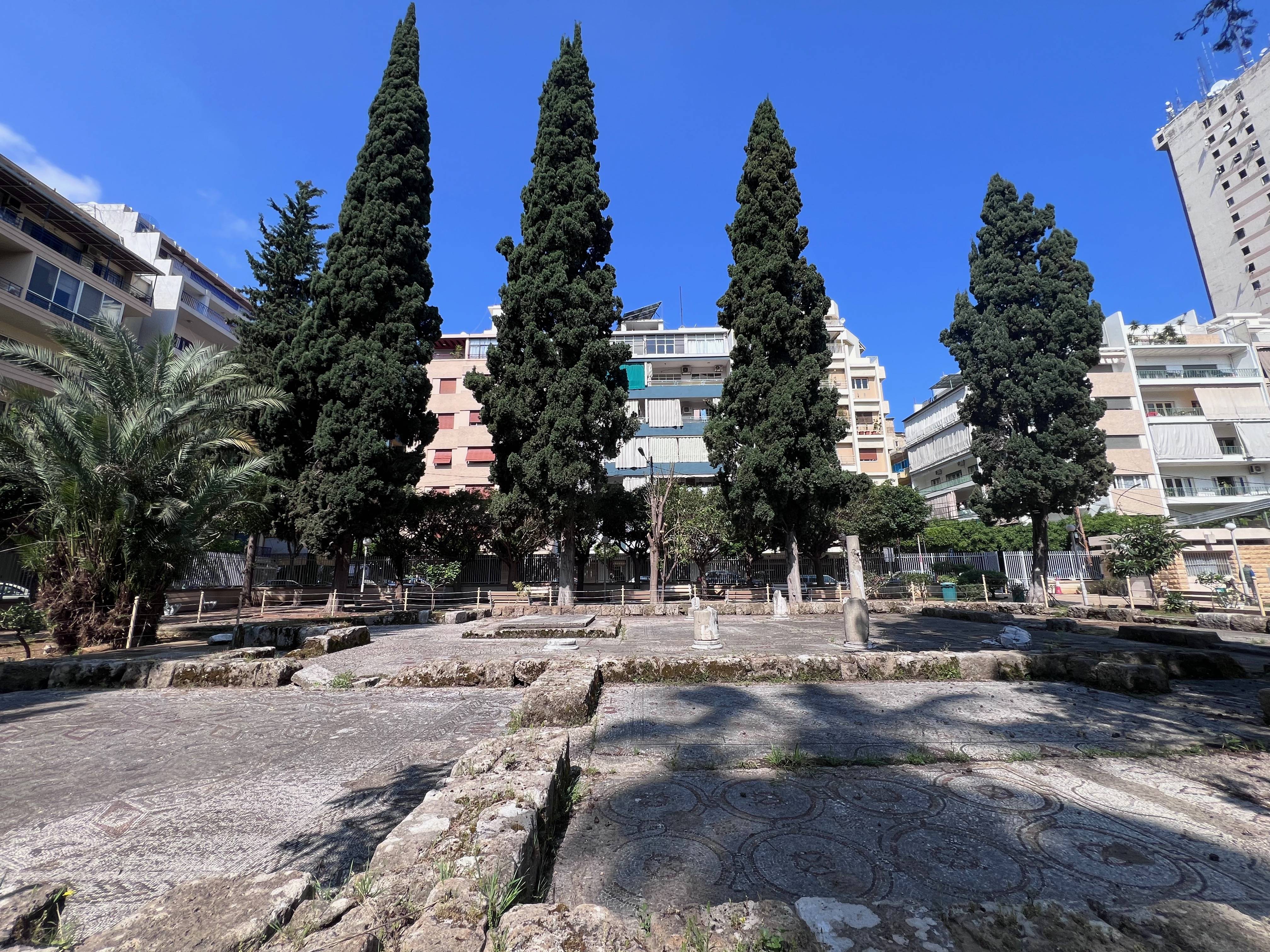 Aménagement du jardin des Jésuites, Beyrouth, Liban